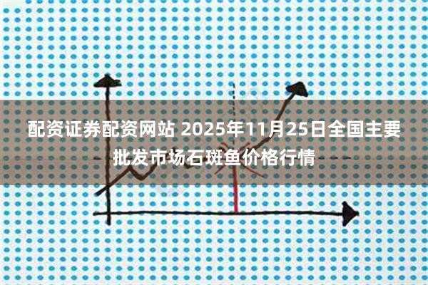 配资证券配资网站 2025年11月25日全国主要批发市场石斑鱼价格行情